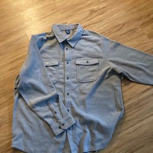 GEORGE button up grey fleece shirt(brand new)